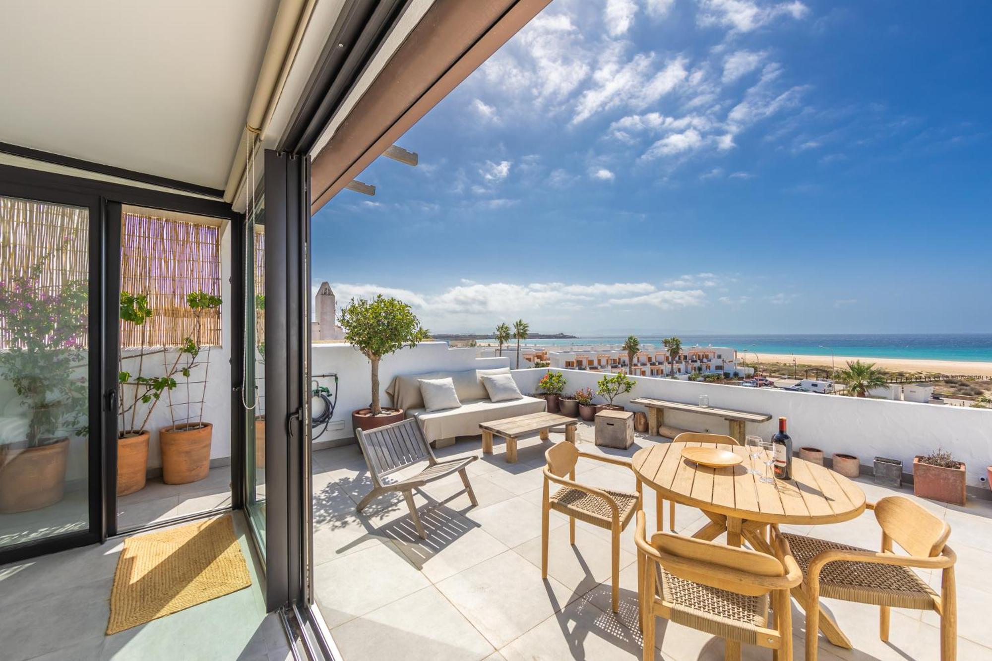 Los Lances Beach Apartments Tarifa Eksteriør bilde